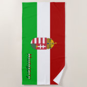 Hongaarse vlag strandlaken (Voorkant)