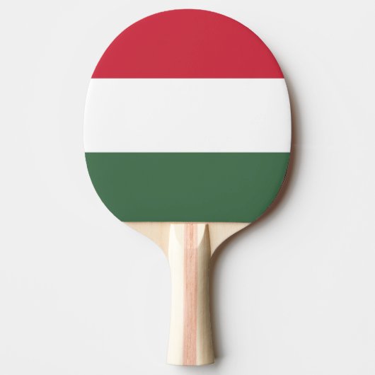 Hongaarse vlag tafeltennisbatje (Voorkant)