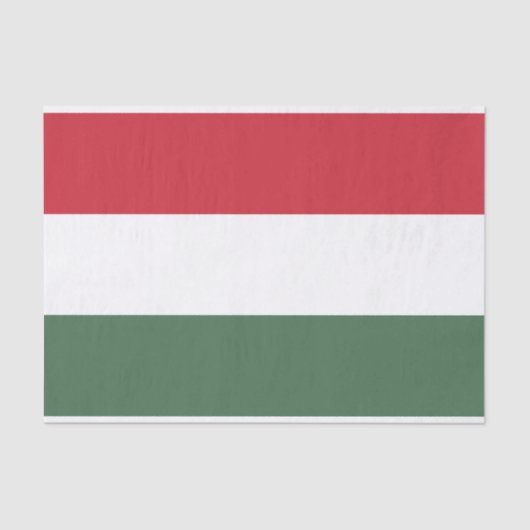 Hongaarse vlag tissuepapier (Voorkant)