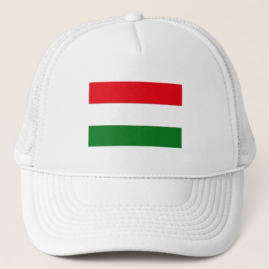 Hongaarse vlag trucker pet (Voorkant)