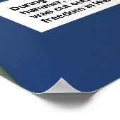 Hongaarse vlag van de revolutie poster (Hoek)