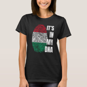 Hongaarse vlag: vingerafdruk Hongarije T-shirt
