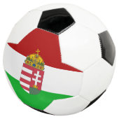 Hongaarse vlag voetbal (Drie kwart)