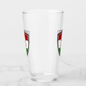 Hongaarse vlaggen glas (Rechts)