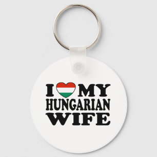 Hongaarse vrouw sleutelhanger
