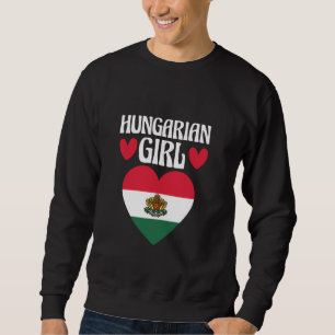 Hongaarse vrouwen grappige Hongarije vlag patriott Trui