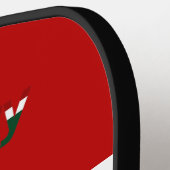 Hongaarse wapenschild pickleball paddle (Links Detail)