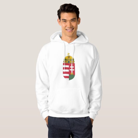Hongaarse wapenstilstand hoodie (Voorkant volledig)