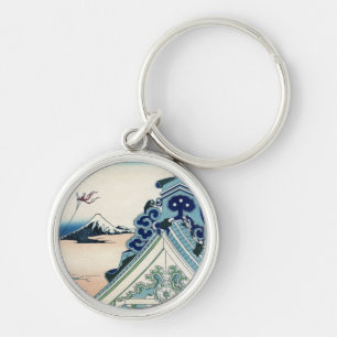 Honganji Tempel in Asakusa Japan & Mt. Fuji Sleutelhanger