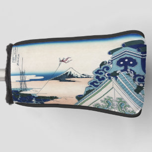 Honganji Tempel uitzicht op Mt. Fuji Japanse houts Golfheadcover