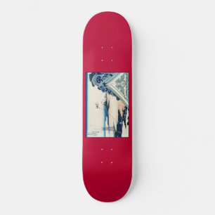 Honganji Temple bij Asakusa Mt Fuji, Feudal Japan Skateboard