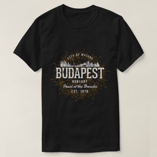 Hongarije  boedapest Retro Pullover Hoodie (Design voorkant)