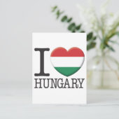 Hongarije Briefkaart (Staand voorkant)