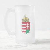 hongarije embleem matglas bierpul (Links)