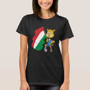 Hongarije Fan Hongaarse Kat T-shirt