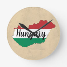 Hongarije Flag Silhouette