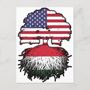 Hongarije Hongaarse Amerikaanse Verenigde Staten Briefkaart