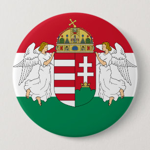 Hongarije, Hongarije Ronde Button 4,0 Cm