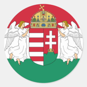 Hongarije, Hongarije Ronde Sticker