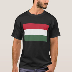 Hongarije, Hongarije vlag, vlag van Hongarije. T-shirt