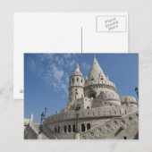 Hongarije, hoofdstad Boedapest. Buda, Castle 2 Briefkaart (Voorkant / Achterkant)