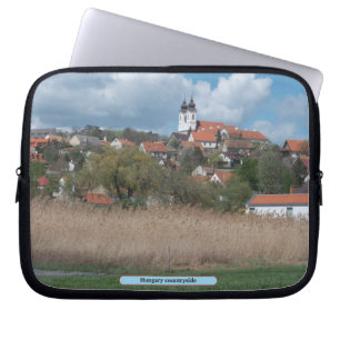Hongarije landschap laptop sleeve