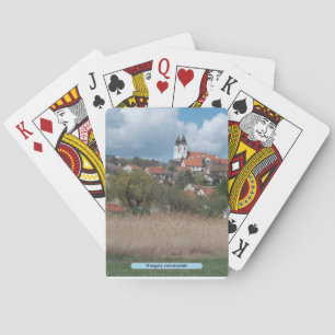 Hongarije landschap pokerkaarten