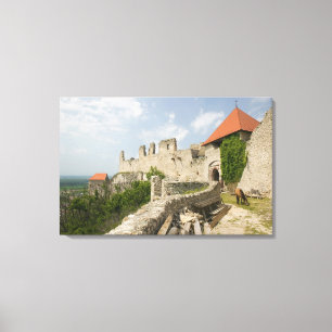 HONGARIJE, regio Meer van Balaton, SUMEG: Sumeg Canvas Afdruk
