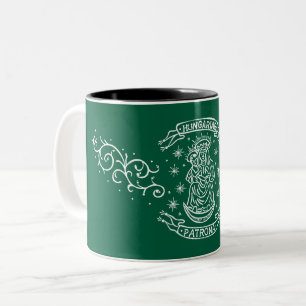 hongarije religieus motief middeleeuwen maagd mari tweekleurige koffiemok