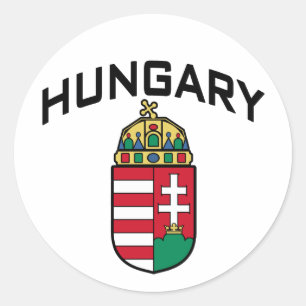Hongarije Ronde Sticker