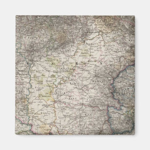 Hongarije, Transsylvanië, Slavonië, Kroatië Magneet