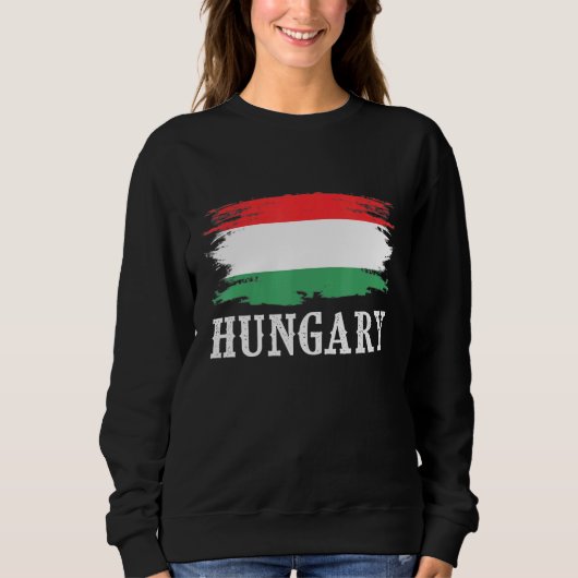  Hongarije Vlag I Love Hungary Trui (Voorkant)