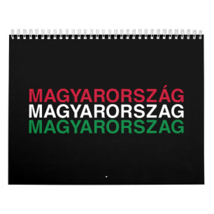 HONGARIJE Vlag Kalender