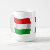 Hongarije Vlag Mok (Voorkant links)