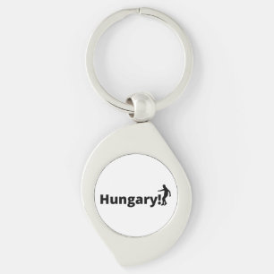 Hongarije voetbal sleutelhanger