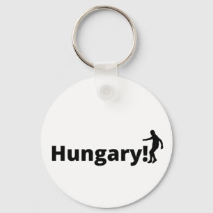 Hongarije voetbal sleutelhanger