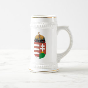Hongarije Wapenmunt-Mok Bierpul