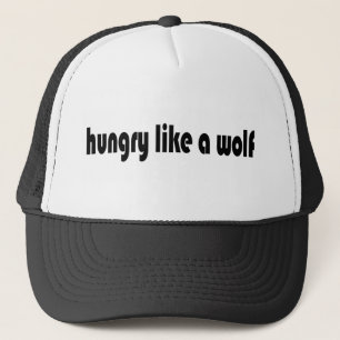 Honger als een wolf trucker pet
