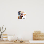 Honger en daklozen poster (Keuken)