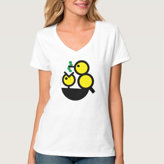 Honger! Het voeden van mijn Baby T-shirt (Voorkant)