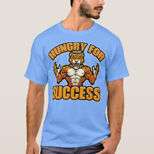 honger naar succes snelste kat Cheetah T-shirt
