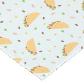 Honger naar taco's patroon medium tafelloper (Hoek)