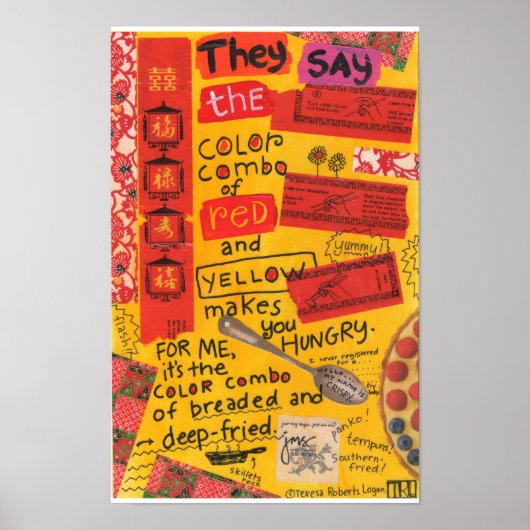 Honger Poster (Voorkant)