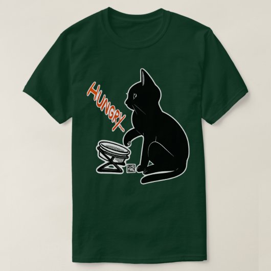 Hongerig T-shirt (Design voorkant)