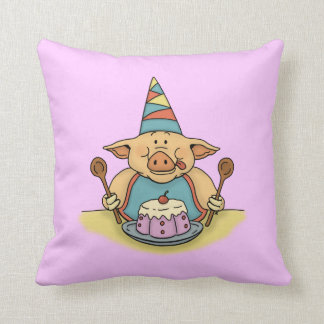 hongerig varken grappige kussen