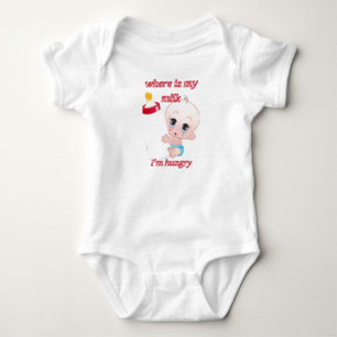 Hongerige Baby Bodysuit. Romper