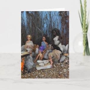 Hongerige diners. kaart