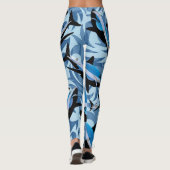 Hongerige haaien zwemmen leggings (Achterkant)