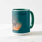 Hongerige holle koffie Mok (Voorkant rechts)