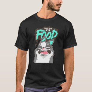 Hongerige Lui Onwetende Kat T-shirt